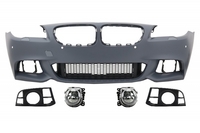 BMW 5-ös széria (F10, F11) M-Technik Design Első Lökhárító és Ködlámpapár (Évj.: 2015 - 2017) by CarKitt