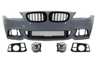 BMW 5-ös széria (F10, F11) M-Technik Design Első Lökhárító, Vesepár és Ködlámpapár (Évj.: 2015 - 2017) by CarKitt
