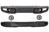 Jeep Wrangler (JK) 10th Anniversary Hard Rock Style Első / Hátsó Lökhárító és Ködlámpapár (Évj.: 2007 - 2017) by CarKitt