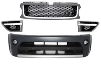 Land Rover Range Rover Sport (L320) Autobiography Design Első Lökhárító, Hűtőrács és Ködlámpapár (Évj.: 2009 - 2013) by CarKitt