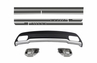 Mercedes-Benz A-Klasse (W176) Sport Pack AMG Design Kipufogóvég, Diffúzor és Dekormatrica (Évj.: 2012 - 2018) by CarKitt