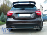 Mercedes-Benz A-Klasse (W176) Sport Pack AMG Design Kipufogóvég, Diffúzor és Dekormatrica (Évj.: 2012 - 2018) by CarKitt