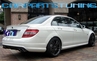 Mercedes-Benz C-Klasse (W204) C63 AMG Style Hátsó Lökhárító és Kipufogóvégpár By CarKitt (Évj.: 2007 - 2012) by CarKitt