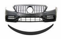 Mercedes-Benz C-Klasse (W205) C63 AMG Style Első Lökhárító, Hűtőrács és Csomagtér Spoiler (Évj.: 2014 - 2018) by CarKitt