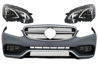 Mercedes-Benz E-Klasse (W212) E63 AMG Design Első Lökhárító és Xenon Fényszórópár (Évj.: 2013 - 2016) by CarKitt