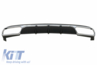 Mercedes-Benz E-Klasse (W212) OEM Style Hátsó Lökhárító Diffúzor és Kipufogóvégpár (Évj.: 2013 - 2016) by CarKitt