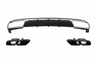 Mercedes-Benz E-Klasse (W212) OEM Style Hátsó Lökhárító Diffúzor és Kipufogóvégpár (Évj.: 2013 - 2016) by CarKitt