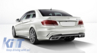 Mercedes-Benz E-Klasse (W212) AMG Sport Line Style Hátsó Lökhárító Diffúzor és Kipufogóvégpár (Évj.: 2013 - 2016) by CarKitt