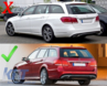 Mercedes-Benz E-Klasse (W212) AMG Sport Line Style Hátsó Lökhárító Diffúzor és Kipufogóvégpár (Évj.: 2013 - 2016) by CarKitt