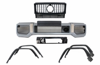 Mercedes-Benz G-Klasse (W463) G63 AMG Design Első Lökhárító, Hűtőrács és Sárvédőszélesítés (Évj.: 1989 - 2014) by CarKitt