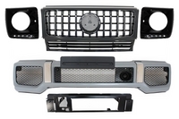 Mercedes-Benz G-Klasse (W463) G63 AMG Design Első Lökhárító, Fényszórókeret és Hűtőrács (Évj.: 1989 - 2012) by CarKitt