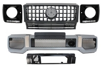 Mercedes-Benz G-Klasse (W463) G63 AMG Design Első Lökhárító, Fényszórókeret és Hűtőrács (Évj.: 1989 - 2012) by CarKitt