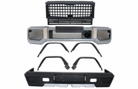 Mercedes-Benz G-Klasse (W463) G63 AMG Design Első, Hátsó Lökhárító, Hűtőrács és Sárvédőszélesítés (Évj.: 1989 - 2017) by CarKitt