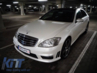 Mercedes-Benz S-Klasse (W221) S63 AMG Design Első, Hátsó Lökhárító, Küszöbpár, Hűtőrács és Kipufogóvégpár (Évj.: 2005 - 2013) by