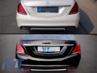 Mercedes-Benz S-Klasse (W222) S63 AMG Design Első Lökhárító, Hűtőrács, Diffúzor és Kipufogóvégpár (Évj.: 2013 - 2017.06) by CarK