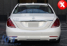 Mercedes-Benz S-Klasse (W222) S63 AMG Design Első Lökhárító, Diffúzor és Kipufogóvégpár (Évj.: 2013 - 2017.06) by CarKitt