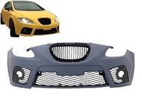 Seat Leon (1P) Cupra Design Első Lökhárító és Jelnélküli Hűtőrács (Évj.: 2004 - 2009) by CarKitt