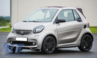 Smart ForTwo (453) Brabus Design Első Lökhárító Toldat, Hátsó Lökhárító Diffúzor és Küszöbpár (Évj.: 2014-től) by CarKitt