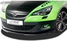 OPEL Astra J GTC Első Lökhárító Toldat Spoiler,  -VARIO-X- by RDX-Racedesign