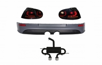 Volkswagen Golf (MK5) R32 Look Hátsó Lökhárító, LED-es Hátsó Lámpapár és Kipufogódob (Évj.: 2003 - 2008) by CarKitt
