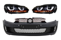 Volkswagen Golf (MK6) GTI Look Első Lökhárító és Fényszórópár (Évj.: 2008 - 2013) by CarKitt