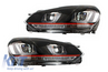 Volkswagen Golf (MK6) GTI Look Első Lökhárító és Fényszórópár (Évj.: 2008 - 2013) by CarKitt