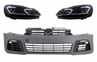 Volkswagen Golf (MK6) GTI/R20 Look Első Lökhárító és Fényszórópár (Évj.: 2008 - 2013) by CarKitt