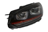 Volkswagen Golf (MK6) GTI/R20 Look Első Lökhárító és Fényszórópár (Évj.: 2008 - 2013) by CarKitt