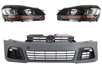 Volkswagen Golf (MK6) GTI/R20 Look Első Lökhárító és Fényszórópár (Évj.: 2008 - 2013) by CarKitt