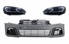 Volkswagen Golf (MK6) GTI/R20 Look Első Lökhárító és Fényszórópár (Évj.: 2008 - 2013) by CarKitt