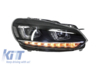 Volkswagen Golf (MK6) GTI/R20 Look Első Lökhárító és Fényszórópár (Évj.: 2008 - 2013) by CarKitt