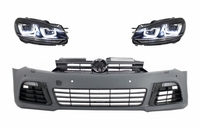 Volkswagen Golf (MK6) GTI/R20 Look Első Lökhárító és Fényszórópár (Évj.: 2008 - 2013) by CarKitt