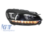Volkswagen Golf (MK6) GTI/R20 Look Első Lökhárító és Fényszórópár (Évj.: 2008 - 2013) by CarKitt