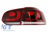 Volkswagen Golf (MK6) GTI Look Hátsó Lökhárító, Full LED Hátsó Lámpapár és Kipufogódob (Évj.: 2008 - 2012) by CarKitt