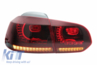 Volkswagen Golf (MK6) R20 Look Hátsó Lökhárító, Kipufogódob és Full LED Hátsó Lámpapár (Évj.: 2008 - 2012) by CarKitt
