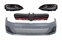 Volkswagen Golf (MK7) GTI Design Első Lökhárító, Hűtőrács és LED-es, DRL Fényszórópár (Évj.: 2013 - 2017) by CarKitt