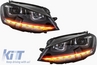 Volkswagen Golf (MK7) GTI Design Első Lökhárító, Hűtőrács és 3D LED-es, DRL Fényszórópár (Évj.: 2013 - 2017) by CarKitt