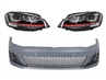 Volkswagen Golf (MK7) GTI Design Első Lökhárító és 3D LED-es, DRL Fényszórópár (Évj.: 2013 - 2017) by CarKitt