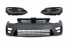 Volkswagen Golf (MK7) R-Design Első Lökhárító és Dinamikus LED-es, DRL Fényszórópár (Évj.: 2013 - 2017) by CarKitt