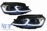 Volkswagen Golf (MK7) R-Design Első Lökhárító és Dinamikus LED-es, DRL Fényszórópár (Évj.: 2013 - 2017) by CarKitt