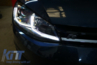 Volkswagen Golf (MK7) R-Design Első Lökhárító és Dinamikus LED-es, DRL Fényszórópár (Évj.: 2013 - 2017) by CarKitt
