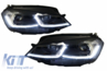 Volkswagen Golf (MK7) R-Design Első Lökhárító és Dinamikus LED-es, DRL Fényszórópár (Évj.: 2013 - 2017) by CarKitt