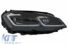 Volkswagen Golf (MK7) R-Design Első Lökhárító és Dinamikus LED-es, DRL Fényszórópár (Évj.: 2013 - 2017) by CarKitt