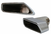 BMW 5-ös/6-os széria Univerzális M-Tech Design Króm Kipufogóvégpár (Évj.: 2010-től) by CarKitt