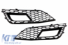Audi A4 (B8) RS Design Jelnélküli Hűtőrács, Ködlámparács, Diffúzor és Kipufogóvégpár (Évj.: 2012 - 2015) by CarKitt