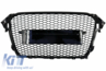Audi A4 (B8) RS Design Jelnélküli Hűtőrács, Ködlámparács, Diffúzor és Kipufogóvégpár (Évj.: 2012 - 2015) by CarKitt