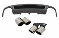 Audi A4 (B8) S-Line Design Diffúzor és Kipufogóvégpár (Évj.: 2012 - 2015) by CarKitt