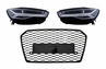 Audi A6 (4G) RS6 Matrix Design Full LED Fényszórópár és Jelnélküli Hűtőrács (Évj.: 2015 - 2018) by CarKitt