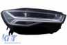 Audi A6 (4G) RS6 Matrix Design Full LED Fényszórópár és Jelnélküli Hűtőrács (Évj.: 2015 - 2018) by CarKitt