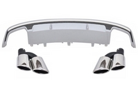 Audi A7 (4G) S7 Design Diffúzor és Kipufogóvégpár (Évj.: 2015 - 2018) by CarKitt